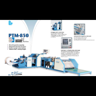 AUTO CUTTING & SEWING MACHINE PTM-850